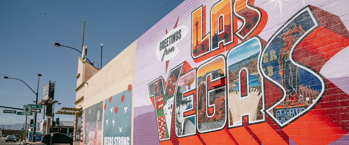 Nevada which includes outdoor art and signage