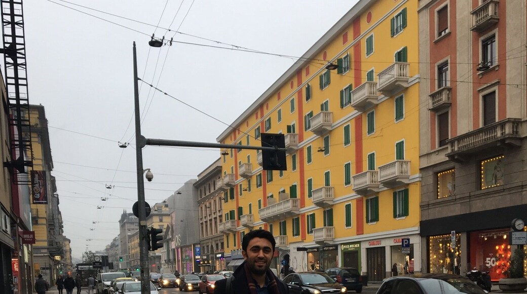 Ive stayed tuned on buenos street in milano I am coming back on October cya