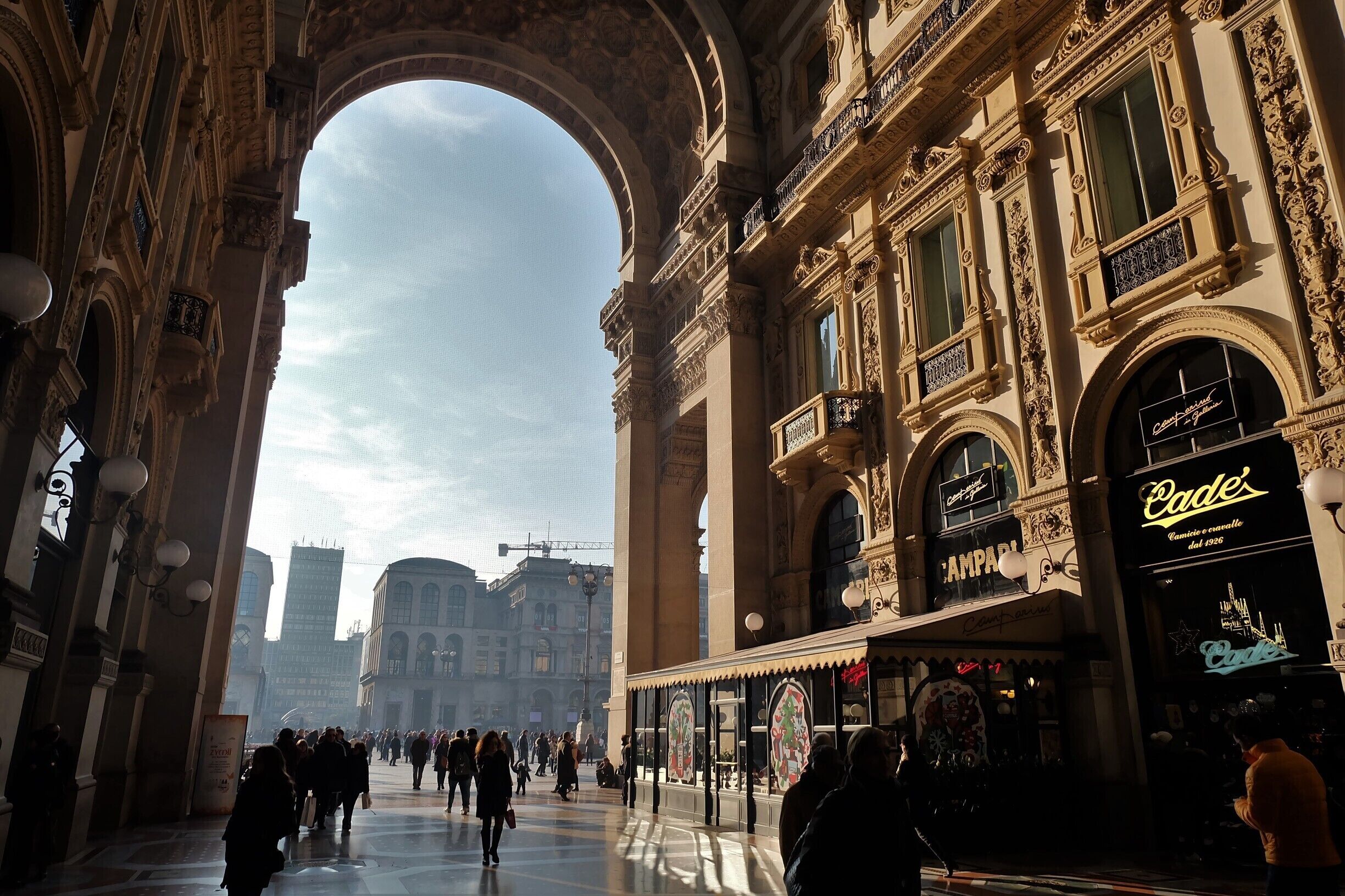 Entrance to Piazza di Duomo in #Milan #StunningStructures