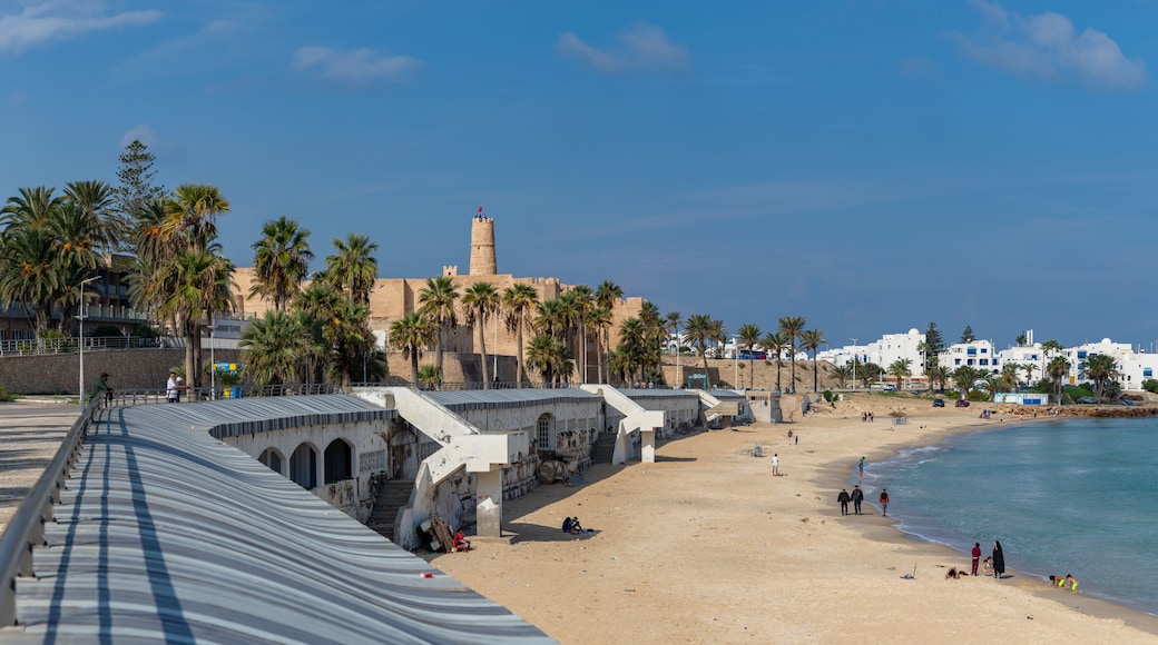 Ribat of Monastir and Qaraiya Beach