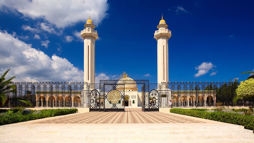 B33548 Habib Bourguiba's Mausoleum at Monastir, Tunisia. Image shot 2007. Exact date unknown.