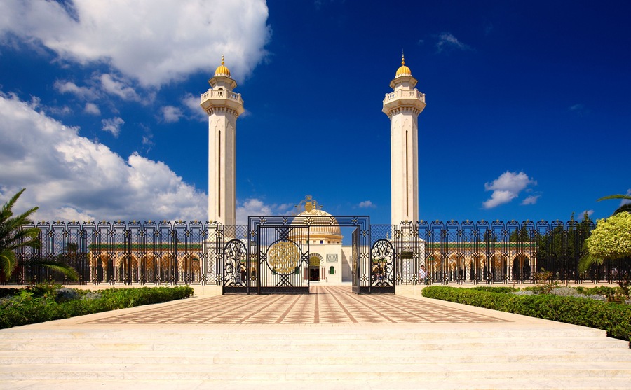B33548 Habib Bourguiba's Mausoleum at Monastir, Tunisia. Image shot 2007. Exact date unknown.