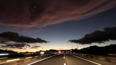 Driving home from Murcia Covera Airport...