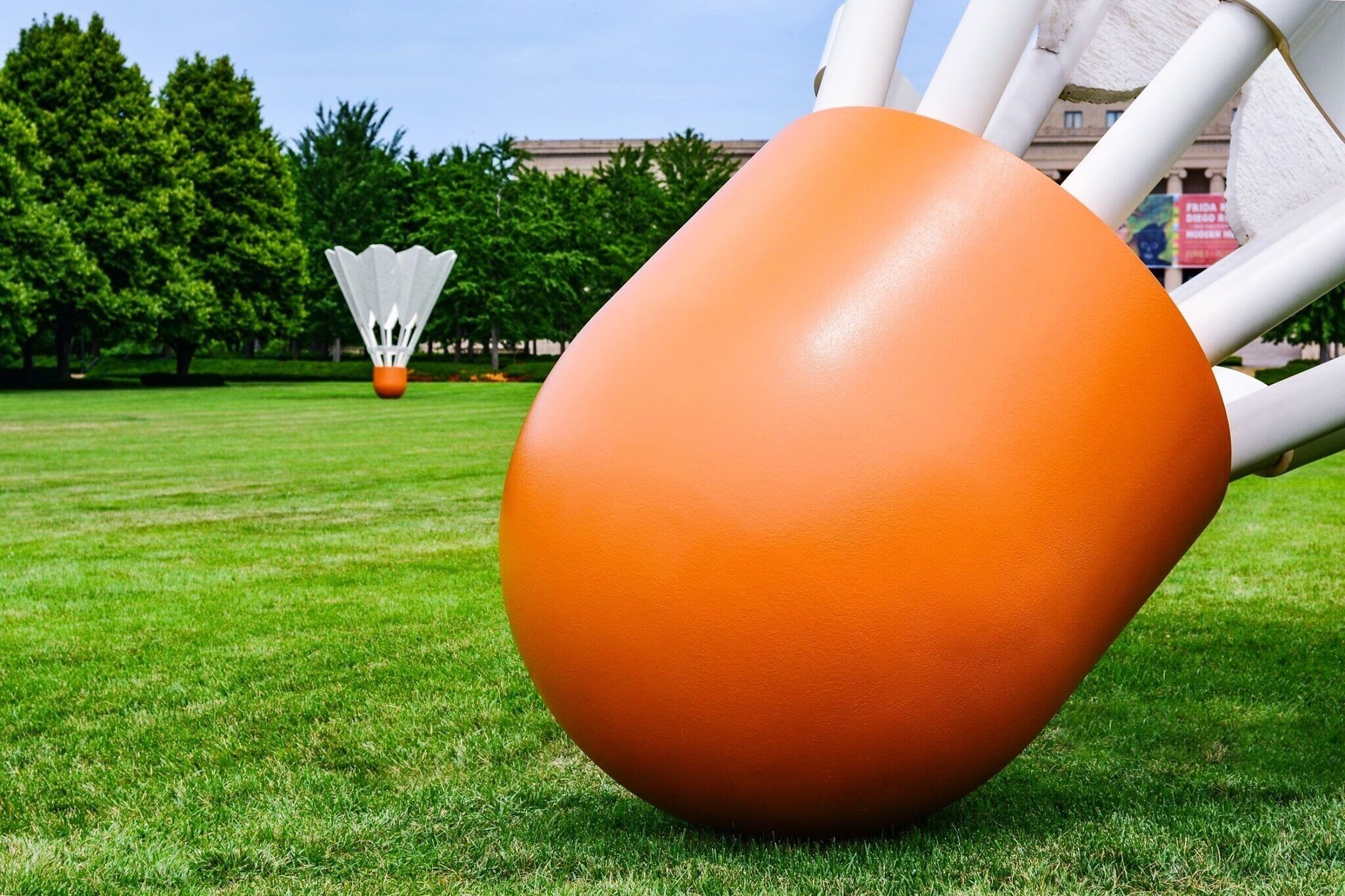 Yard games.  #travel #KansasCity #Art #shuttlecocks #coolplaces 