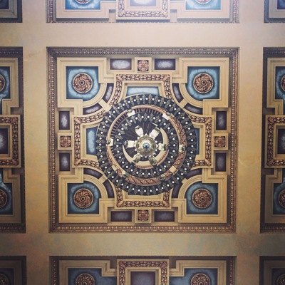 Ceiling at Kansas City’s Union Station...amazing!