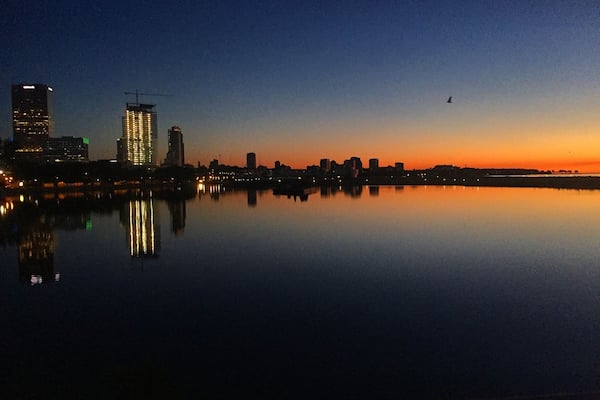 #LoveMyTown because living right on the lake is beautiful! Milwaukee sunrises are a sight to see!