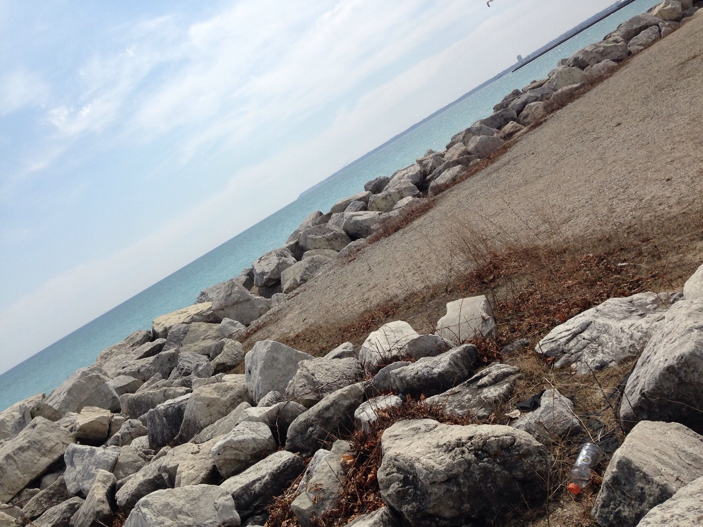 A beautiful place for a beach walk, even when it's a little cold.