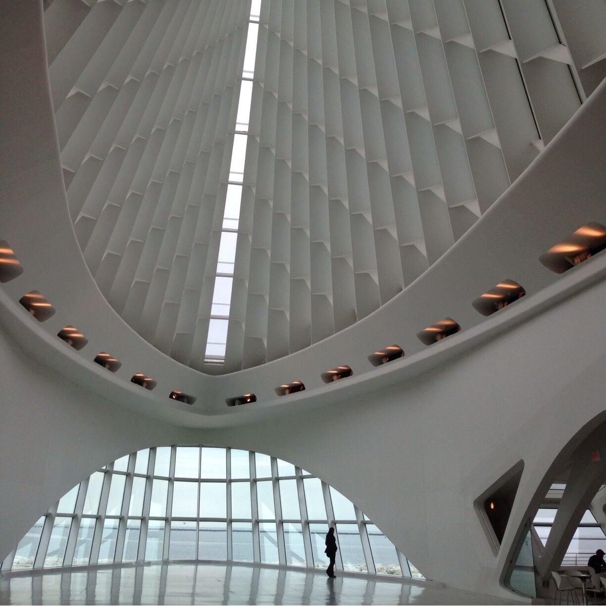 Milwaukee Art Museum, espectacular architecture!!!