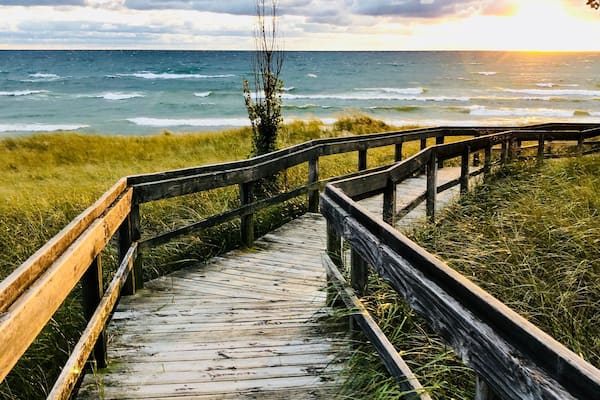 We run for the sunset like there won’t be one tomorrow.