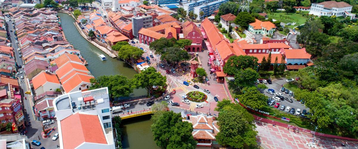 Malacca City which includes landscape views
