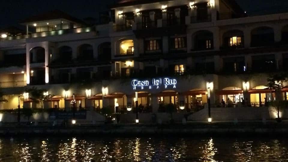 Beautiful hotel at riverside, Malacca