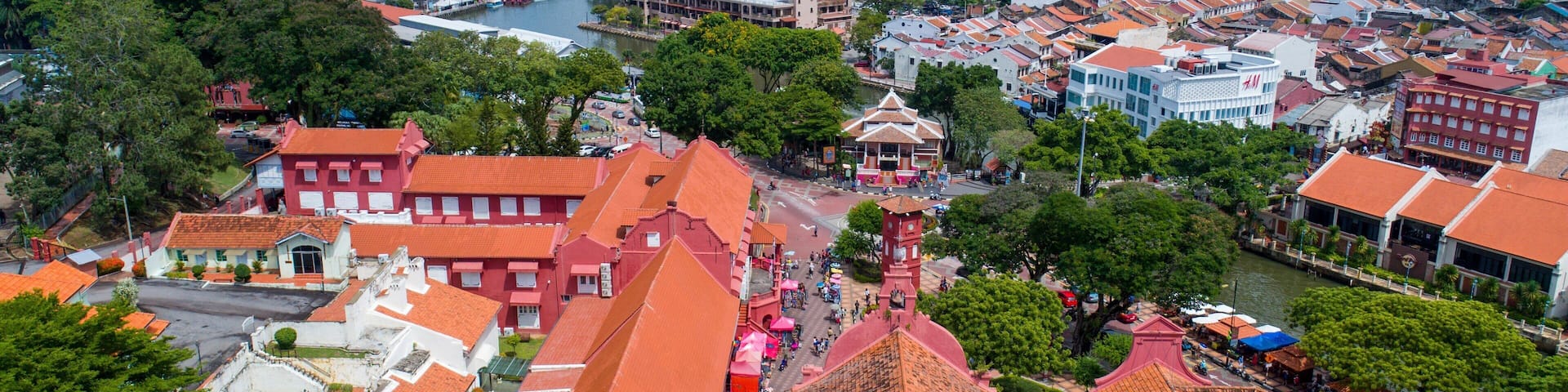 Malacca City featuring landscape views