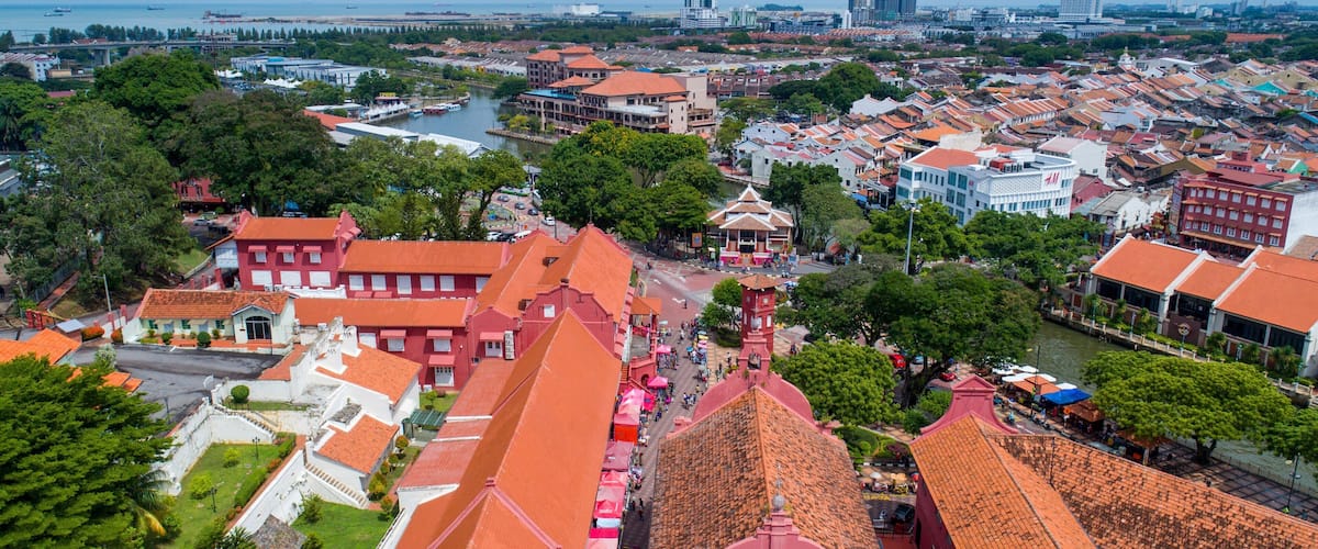 Malacca City featuring landscape views