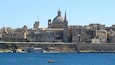 Beautiful view from Sliema Ferry station to Valletta.
If you stay in a hotel in Sliema it only needs 5 minutes with the Sliema Ferry to Valletta. Very fast and easy. A return ticket costs 2.80 Euro.