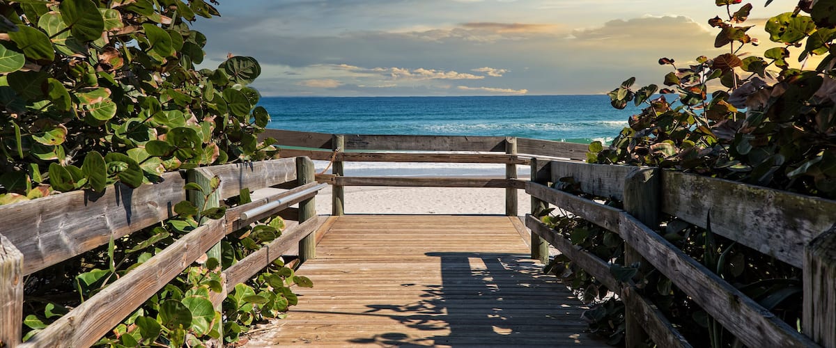 Melbourne Florida Beach View