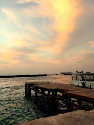 Maldives sunset saying goodbye for now!!!