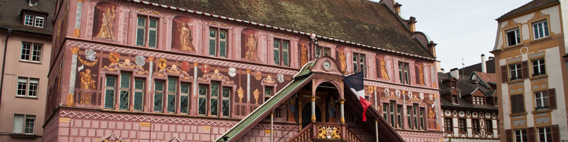 old town hall in Mulhouse - Alsace - France