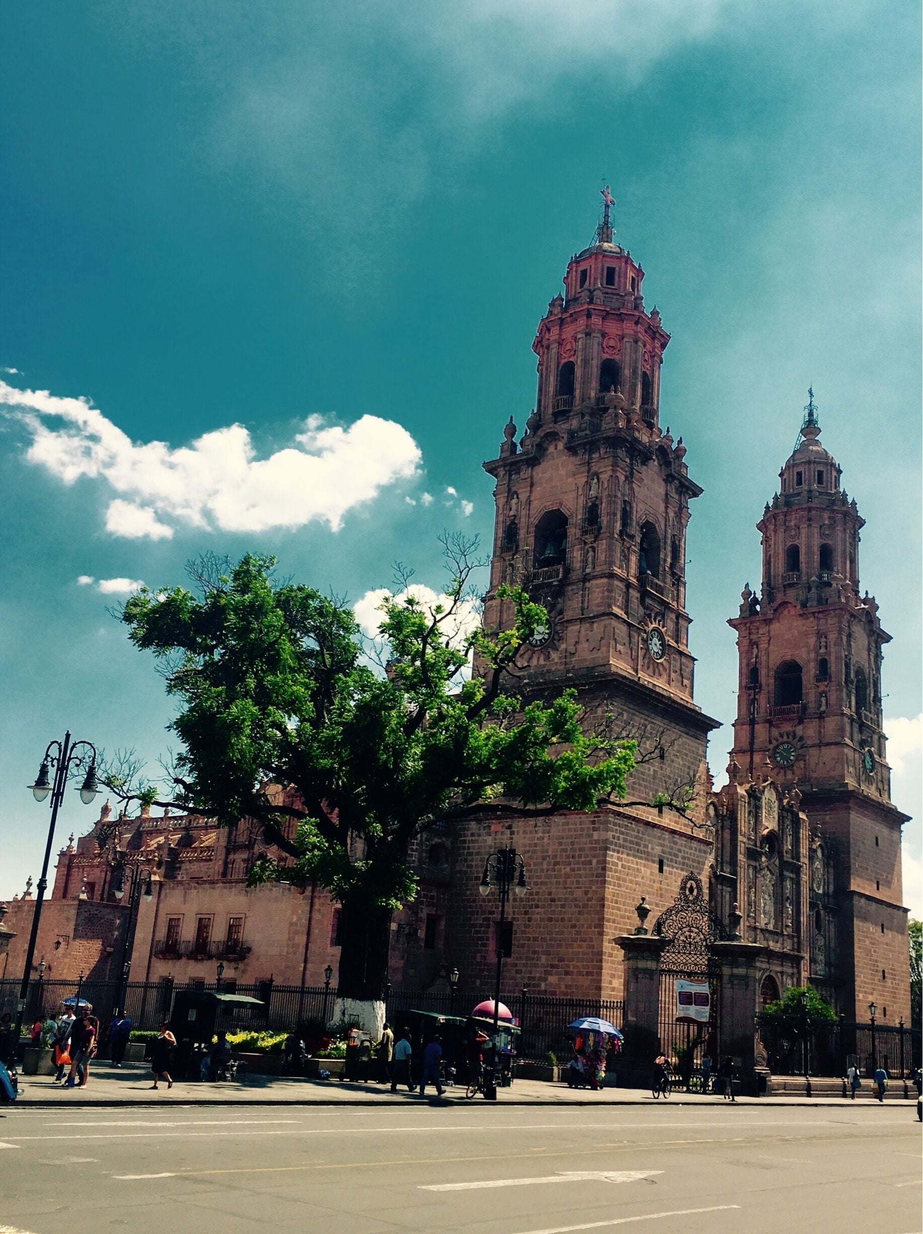 This magnificent 18th century sample of colonial architecture is the spot light to the tourist crowd in Morelia.