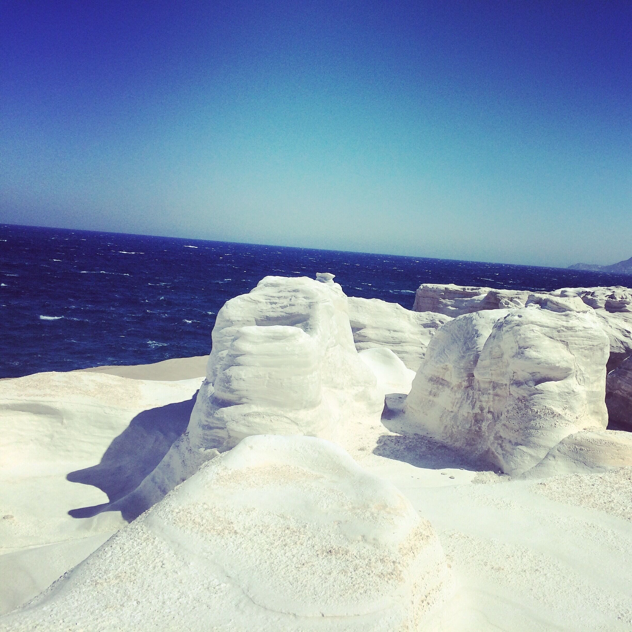 Sarakiniko- the moonscape beach 