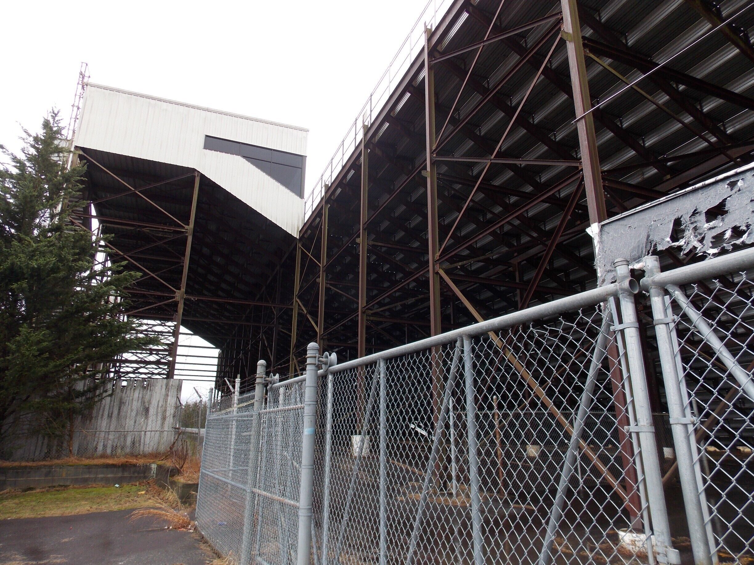 This is the speedway located in Wilkesboro, it was closed down in 1996. The track was originally made in 1949 and hosted NASCAR's top three series. Due to financial concerns, the track was actually not built in a perfect oval shape as well as it not being completely level as it has an uphill stretch, and a downhill stretch. In 1956 the track was paved and used throughout the years until 1996. #appalachianechos