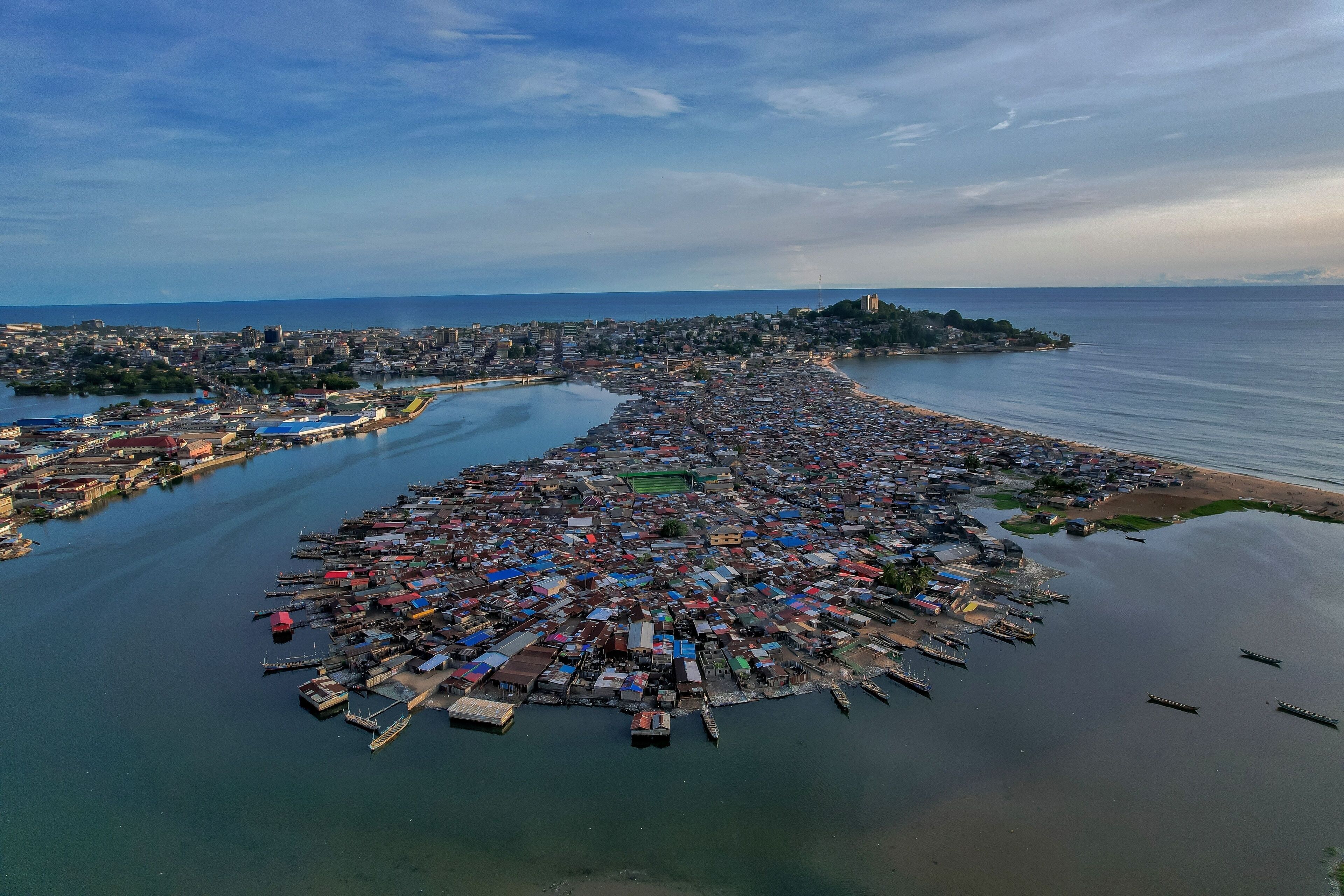 Monrovia and West Point Community Coastline