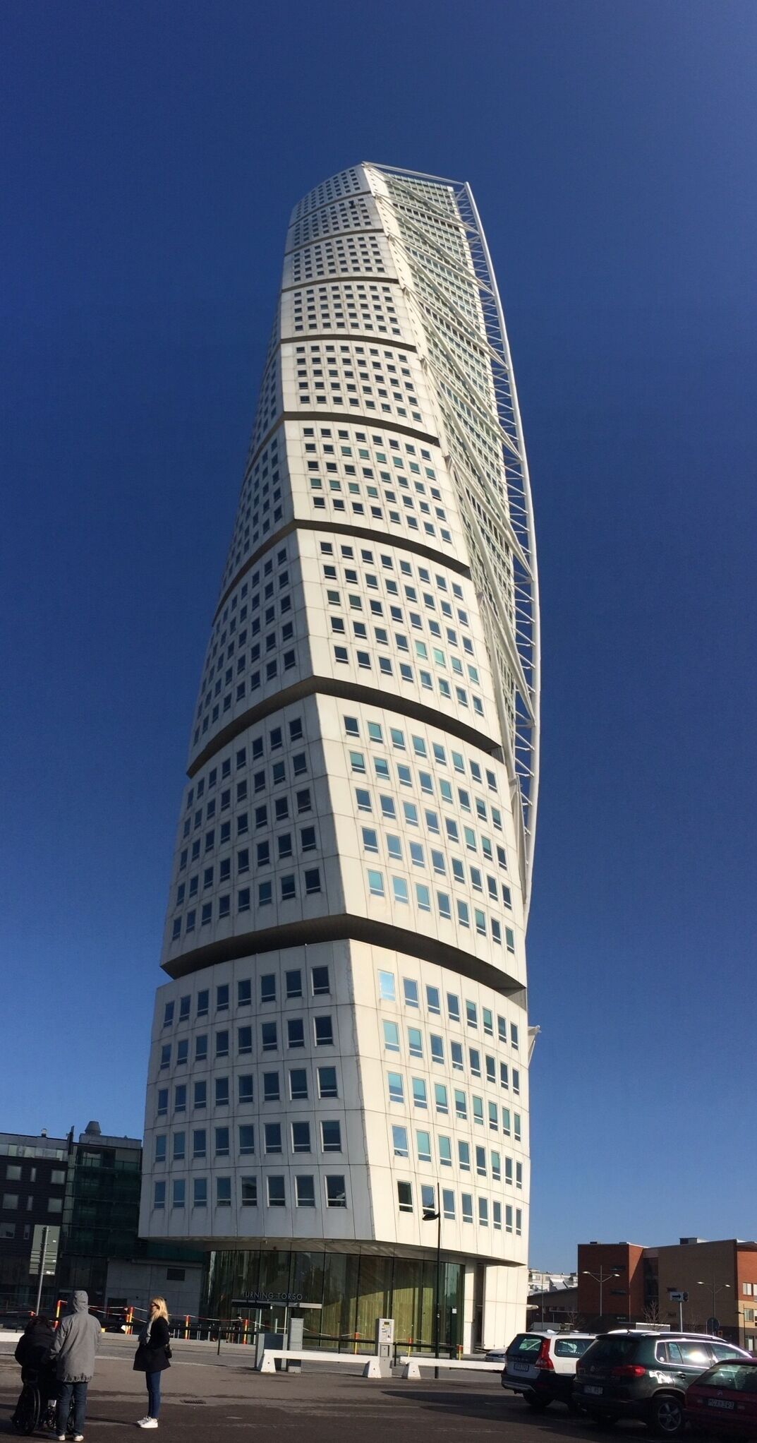 It's a residential building! Can you imagine living there - so COOL!  it's also by the ocean so the view is undoubtedly spectacular.