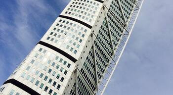 The Turning Torso building in Malmo