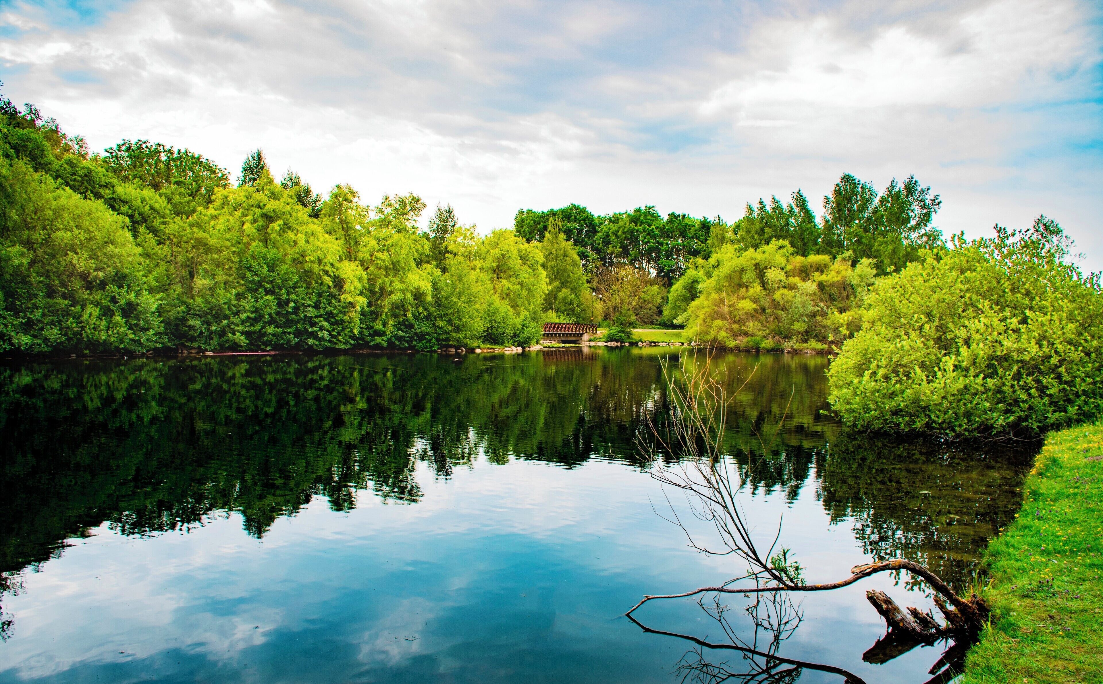 One of the more lovly ponds of Bulltofta.
The entire park is a must whenever you are visiting Sweden.