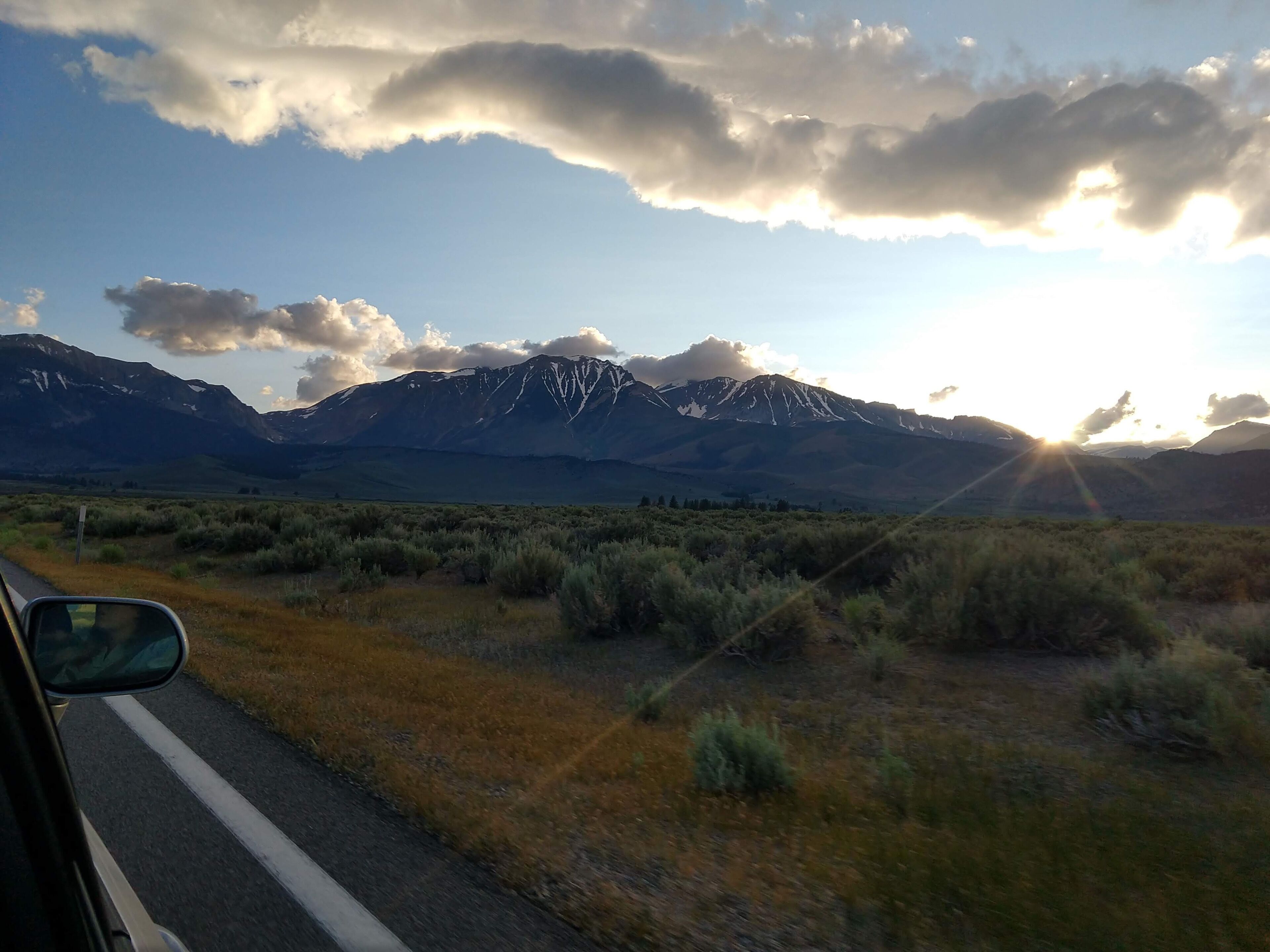 Driving down the 395 #Adventure