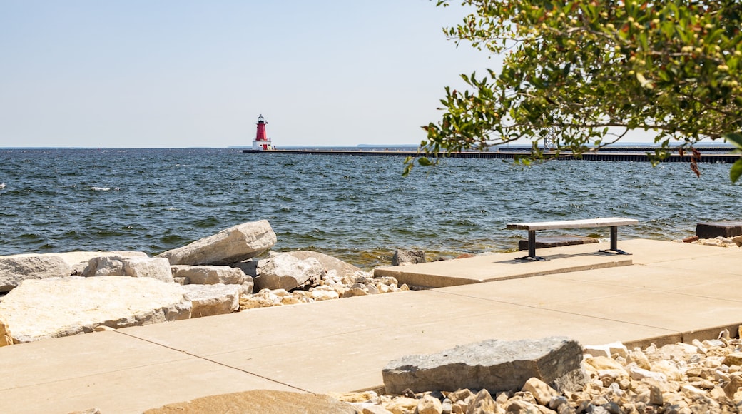 Menominee North Pier Lighthouse, Michigan