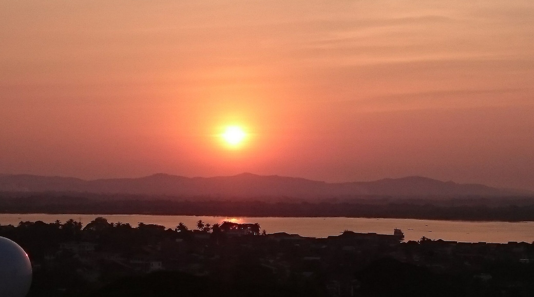 Watching the sunset across the river was one of the highlights of our time in Mawlamyine.
