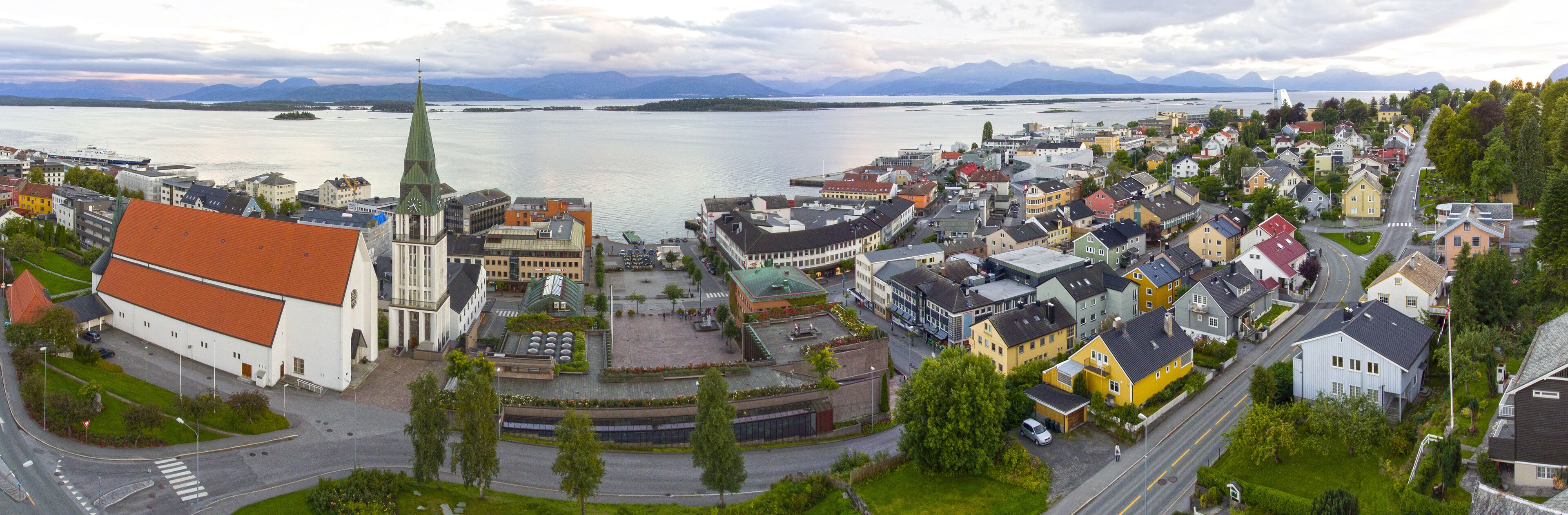 Panorama Molde sentrum