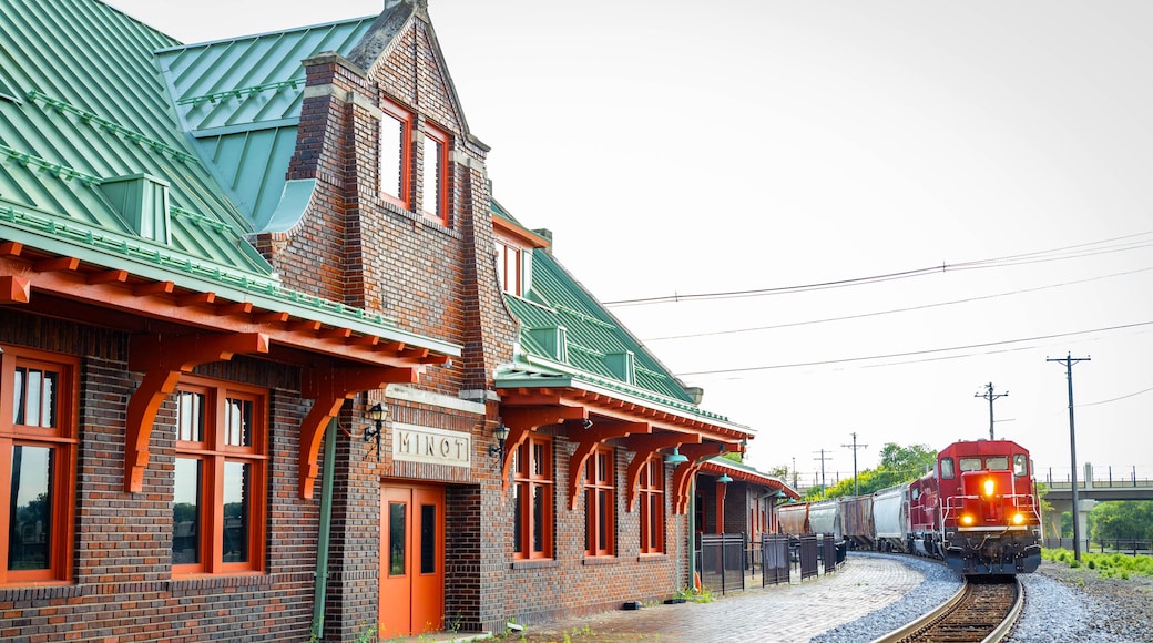 Commercial Red Freight Train Close-Up
