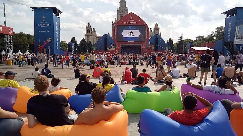 Fifa fan fest Moskva