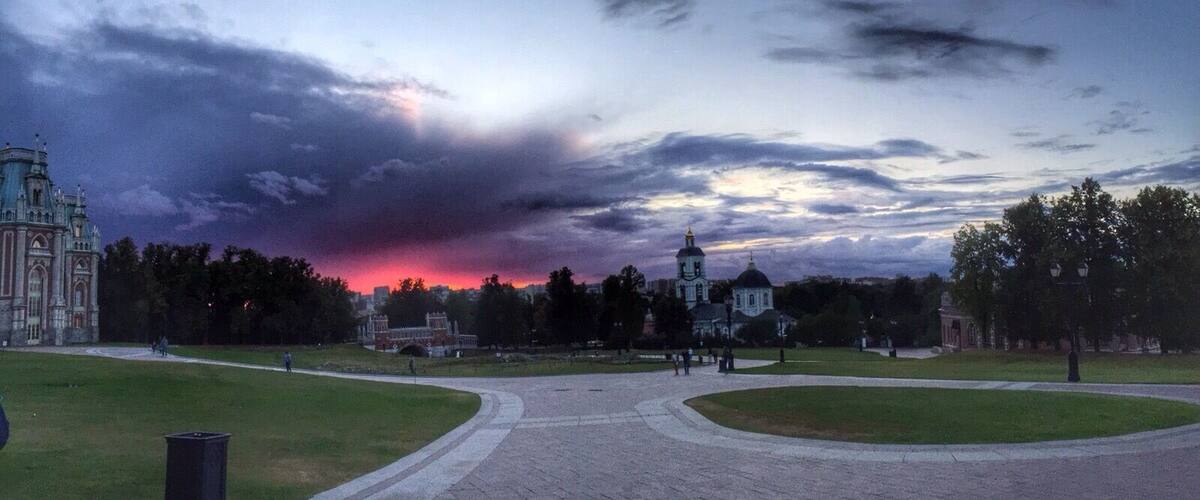 beautiful sunset
#tsaritsyno