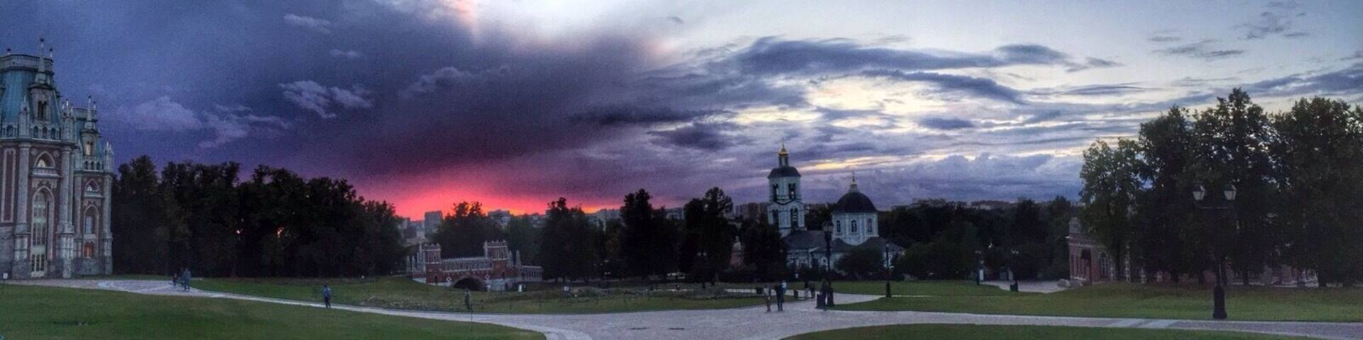 beautiful sunset
#tsaritsyno