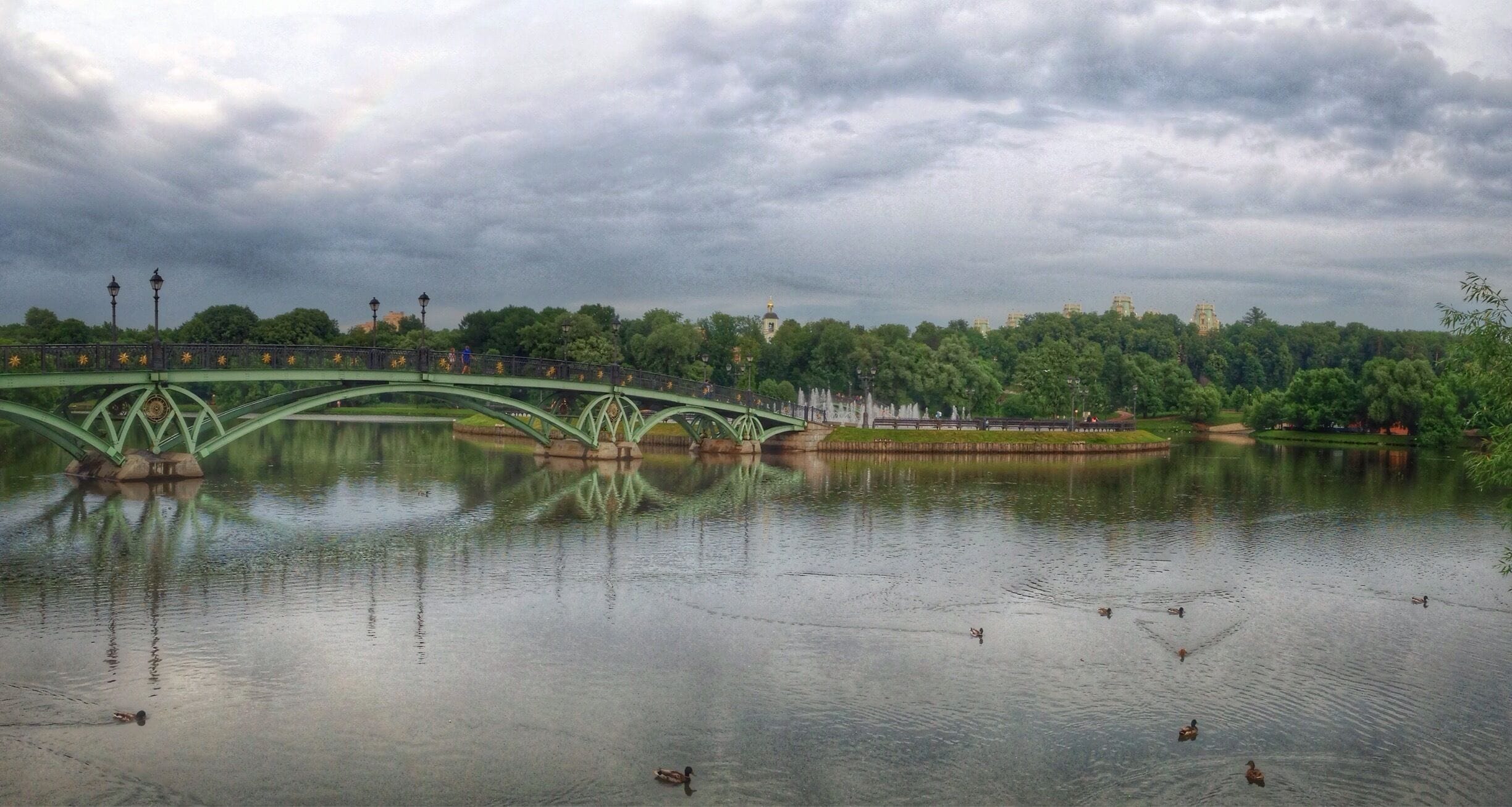 Панарама на фониан в Царицыно