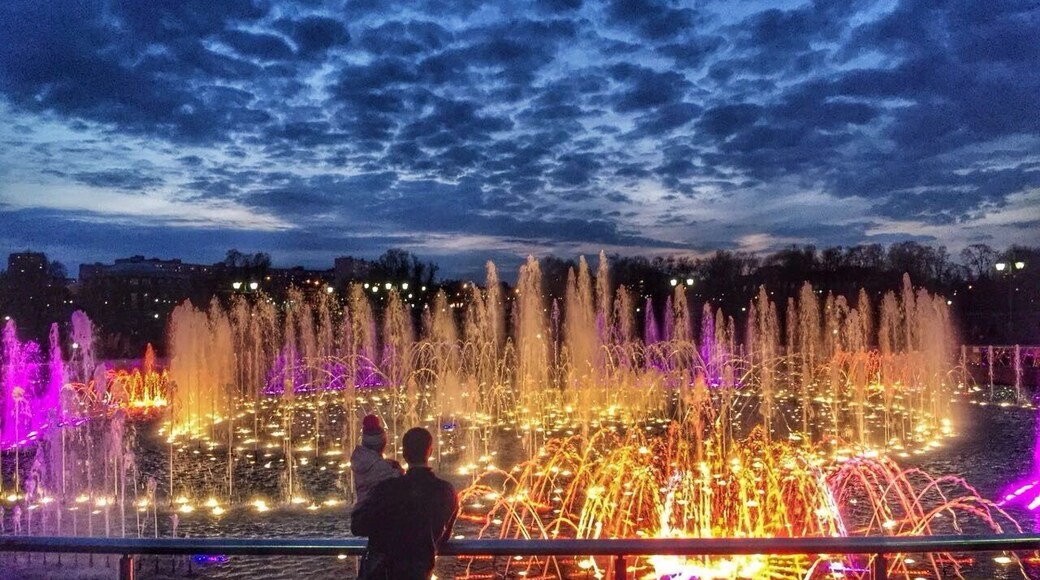 Запуск фонтана