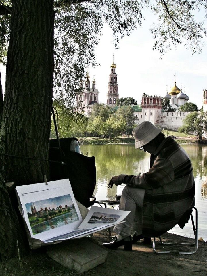 A World UNESCO Heritage site as with the Kremlin this monastery was established in 1542 and founded by Vasili III in commemoration of his conquest of Smokensk.
The ground is really scenic and one can get extraordinary picture from this spot where painters love to station themselves.
#russia #moscow 
#architecture
