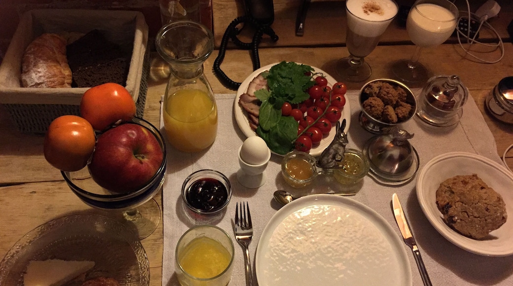 Incredible Russian breakfast with organic produce at this divine boutique hotel. #OrbitzTravel