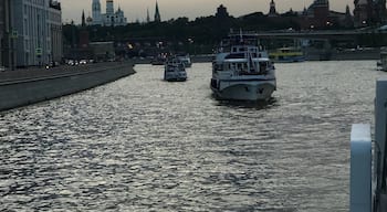 Москва река, прогулка на теплоходе
