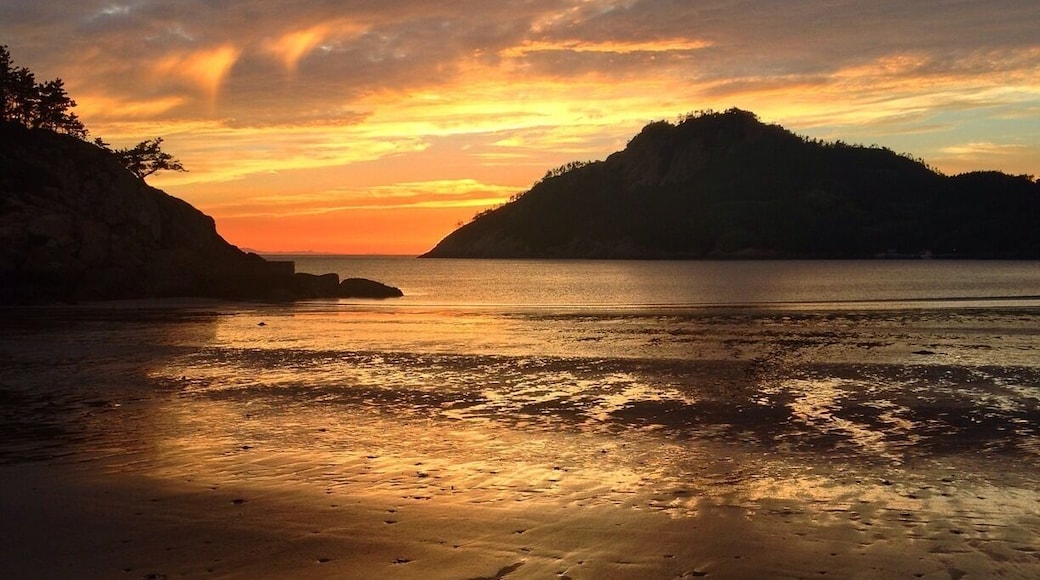 Uido, a beautiful island 3 hours off the coast of Mokpo offers breathtaking sunsets!