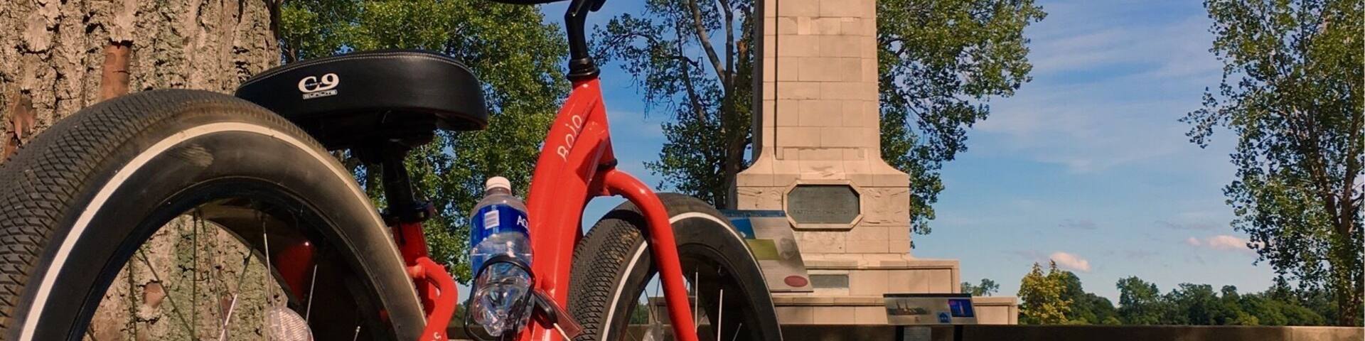 Grab a fat tire bike from Yellow Hike Rental Company and enjoy a 13 mile exploration of Presques Isle State Park