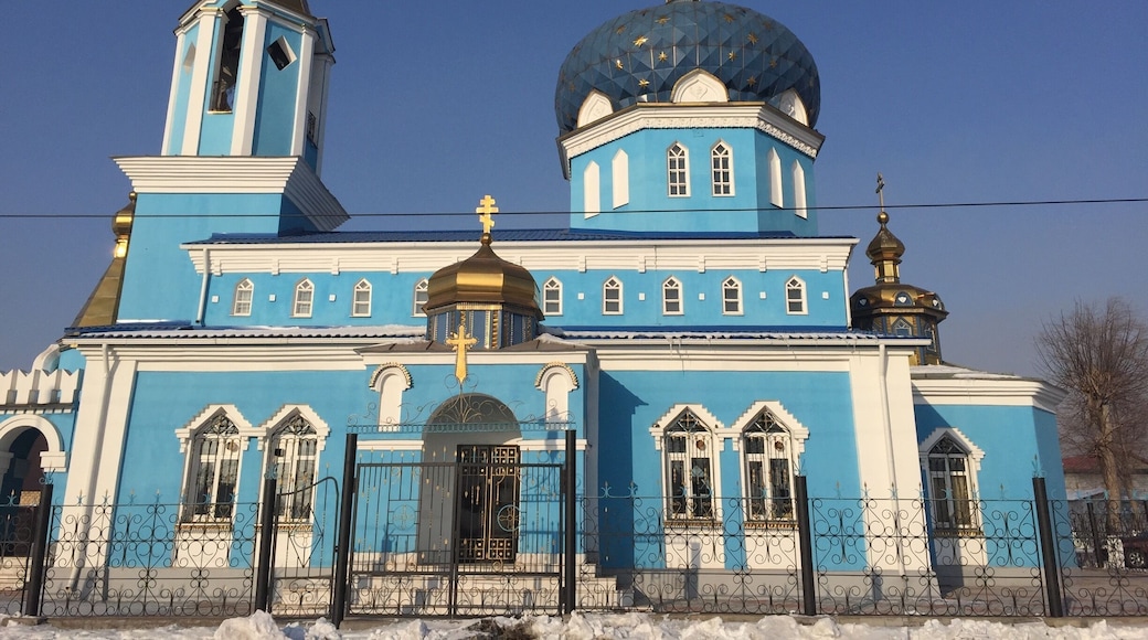 Beautiful church in Magnitogorsk - St Nicholas