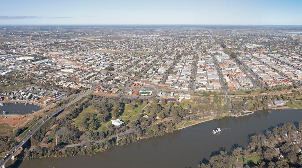 The Victorian country town of Mildura in the far north west of the state.