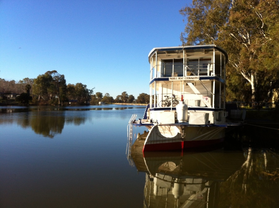 If you're a Victorian then this borders your state and defines it too. My parents had their honeymoon on a paddleboat down the Murray. #river