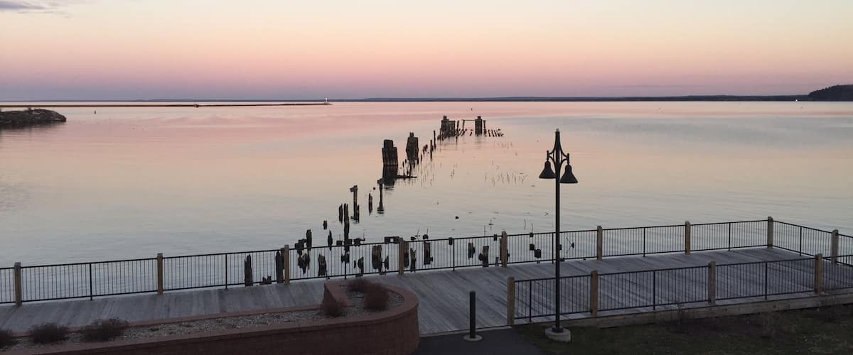 Last morning in Marquette Michigan, what a beautiful day to graduate from Northern Michigan University with my BFA 🤓