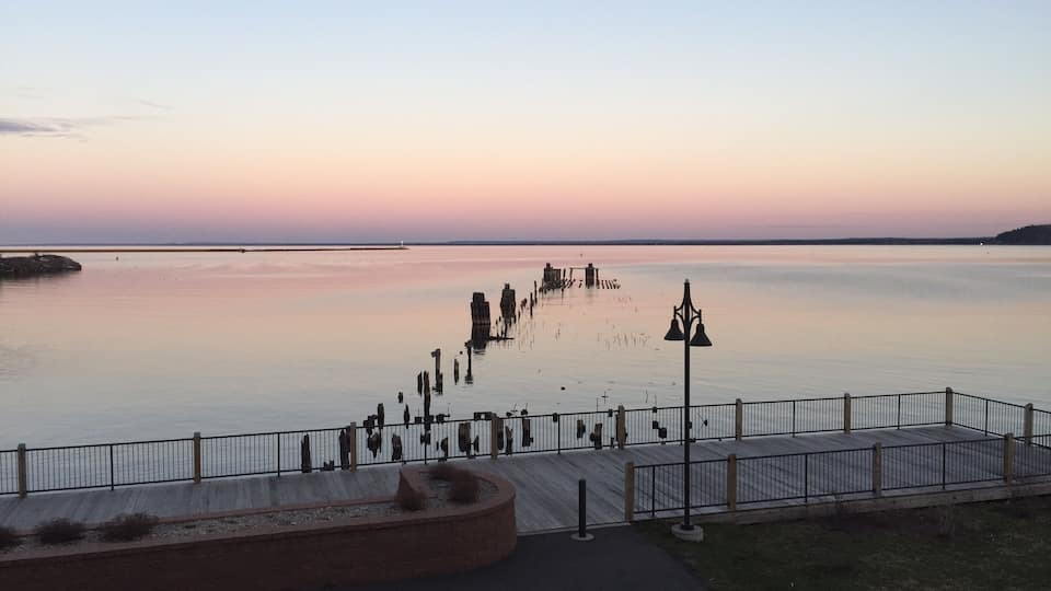 Last morning in Marquette Michigan, what a beautiful day to graduate from Northern Michigan University with my BFA 🤓