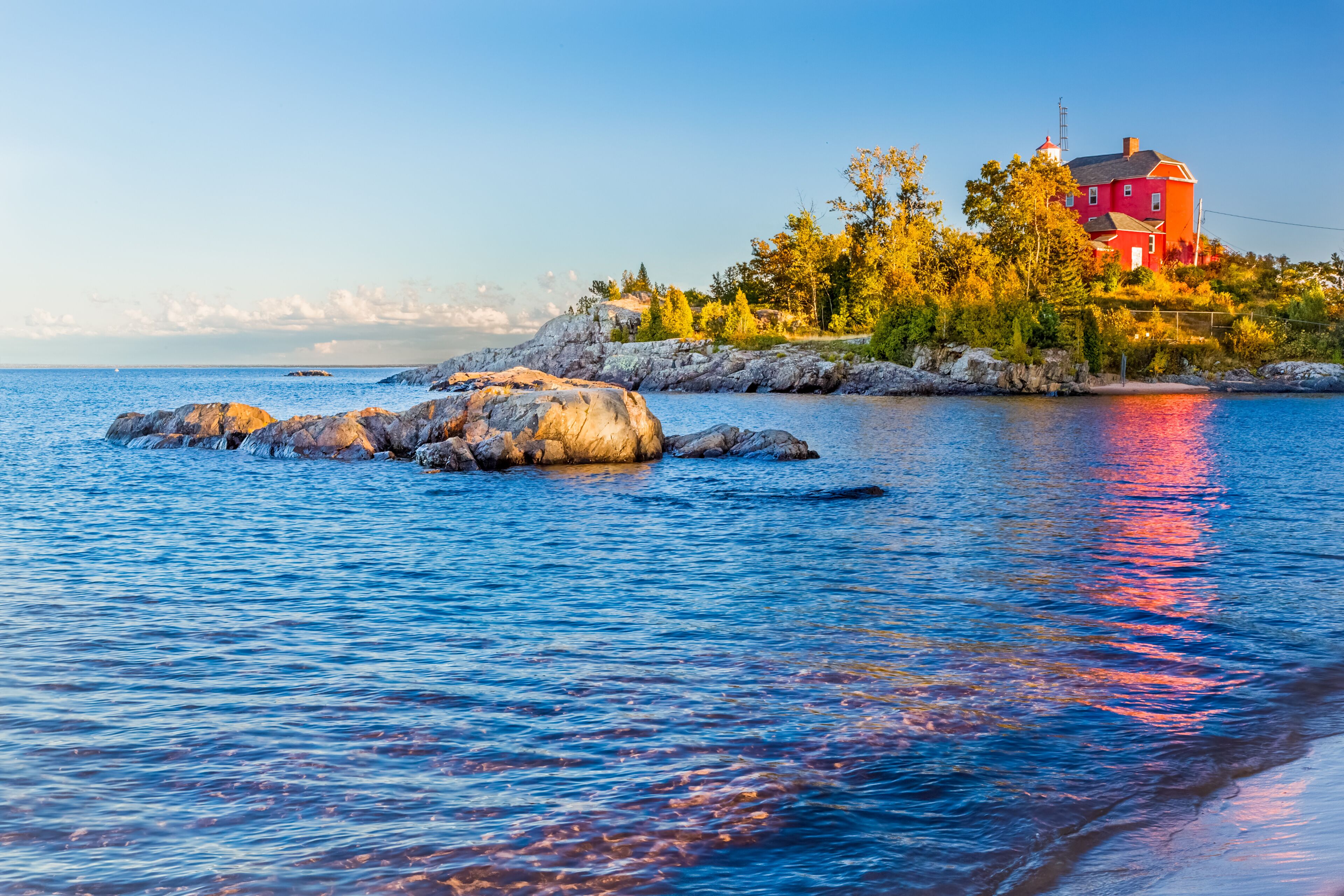 Marquette Harbor Lighthouse - Lake Superior, Michigan