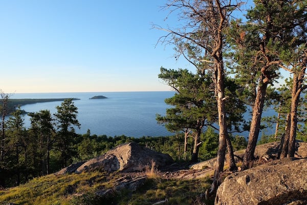 What a beautiful #hike! in Marquette #michigan #lakesuperior #upperpeninsula #parks